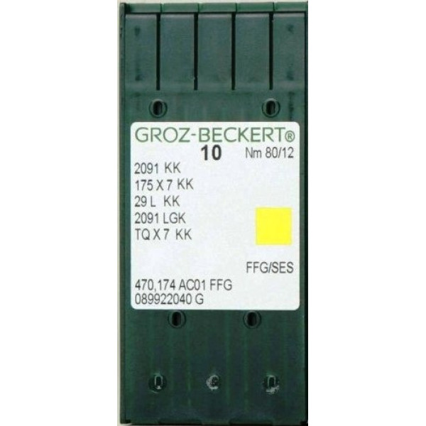 Голка Groz-Beckert 2091 KK/29LES/175X7KK Упаковка 10шт