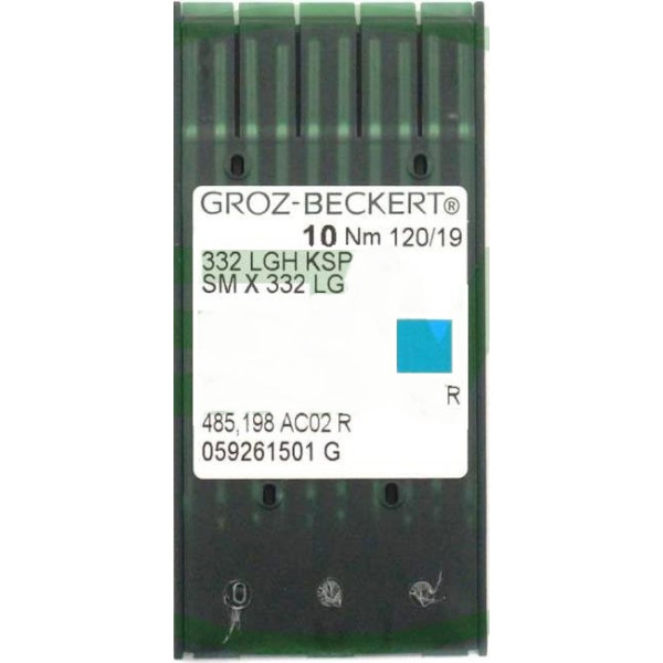 Игла Groz-Beckert 332 LGH KSP/SMX332 LG Упаковка 10шт