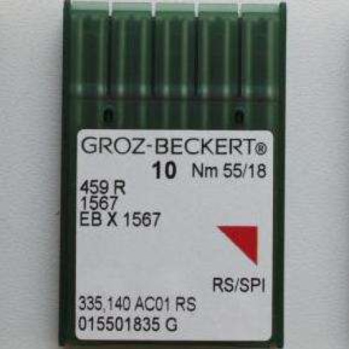 Голка Groz-Beckert 459R, 1567, EBx1567 №40 для кушнірської машини 10 шт/уп