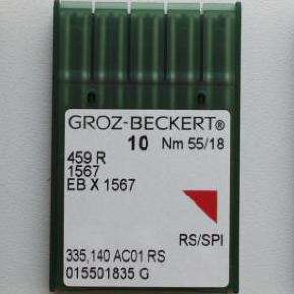 Голка Groz-Beckert 459R, 1567, EBx1567 №45 для кушнірської машини 10 шт/уп