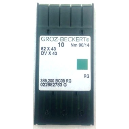 Голка Groz-Beckert 62x43, DVx43 №75 в упаковці 10 шт