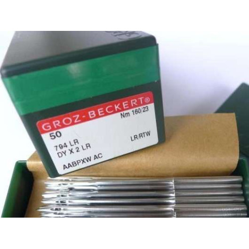 Голка Groz-Beckert 794LR, DYx2LR №200 для шкіри на екстра важкі машини 10 шт/уп