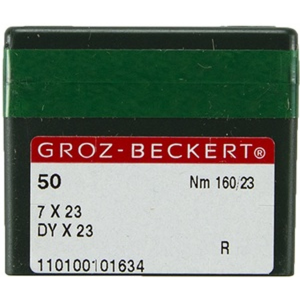 Голка Groz-Beckert 7x23, DYx23 в упаковці 10 шт.