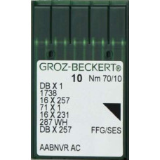 Голка Groz-Beckert DBx1,1738,16x257 FFG з тонкою колбою 10 шт/уп