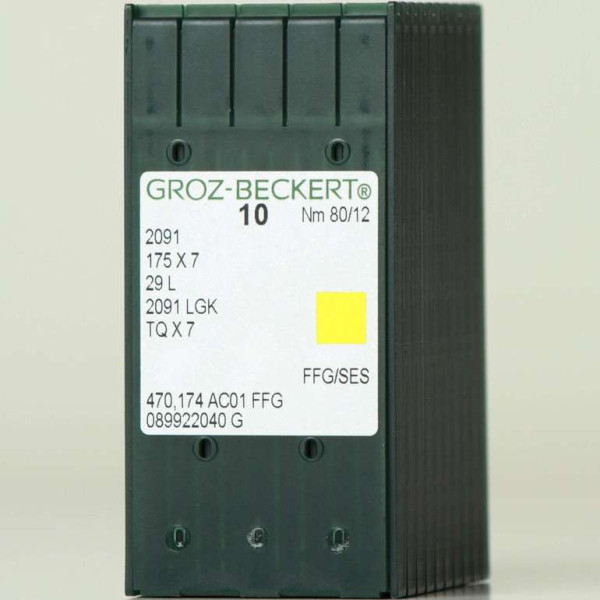 Голка Groz-Beckert 2091, 175x7, 29L, TQx7 для пришивання гудзиків на ніжці 10 шт/уп