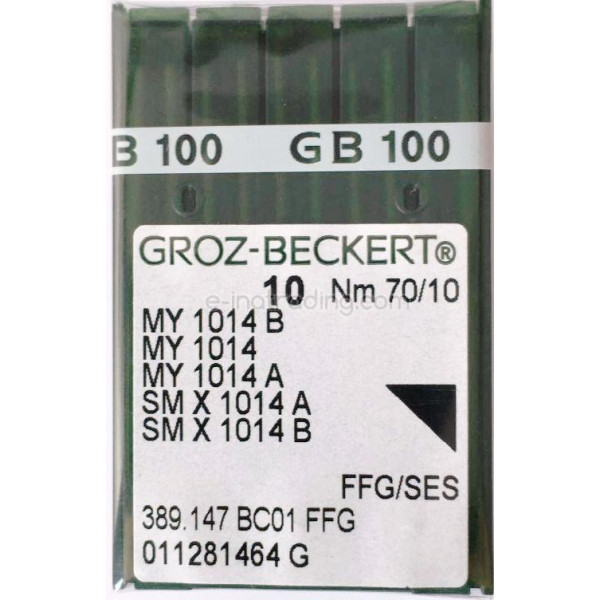 Голка Groz-Beckert MY 1014 B/MY 1014 FFG Упаковка 10шт