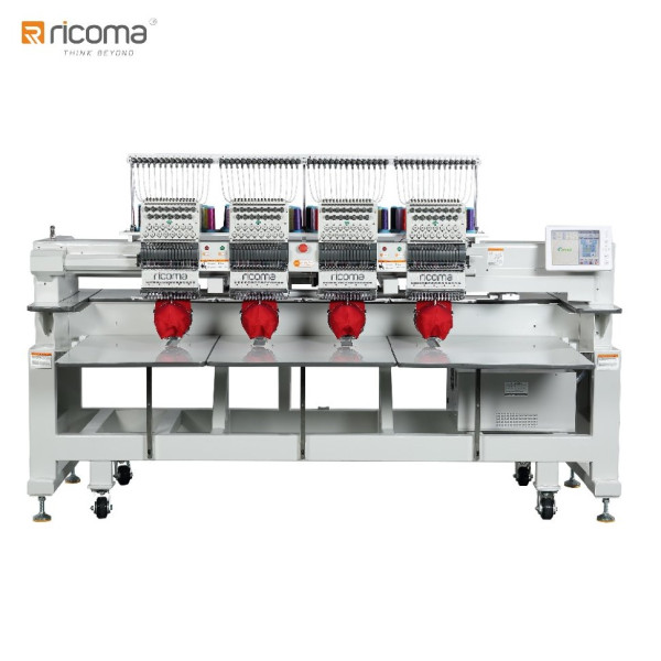 Ricoma RCM-1204FHS Двенадцатиигольная четырехголовая вышивальная машина 