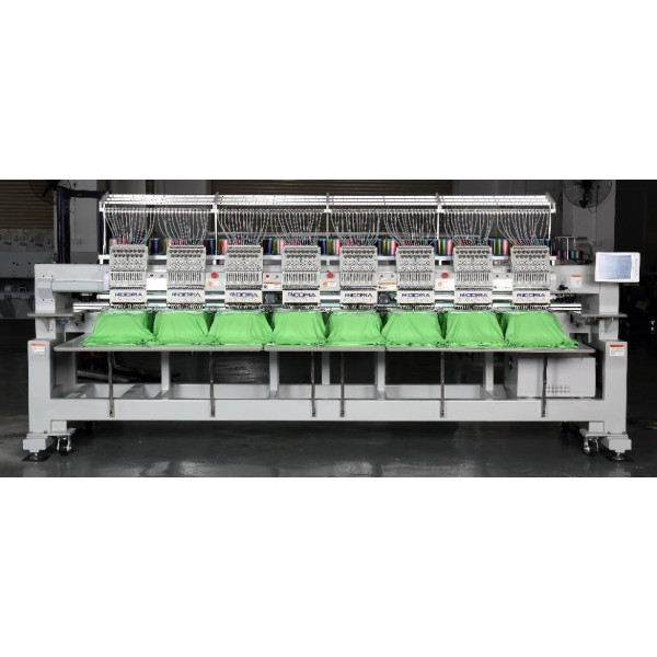 Ricoma RCM-1208CHT Двенадцатиигольная восьмиголовочная вышивальная машина