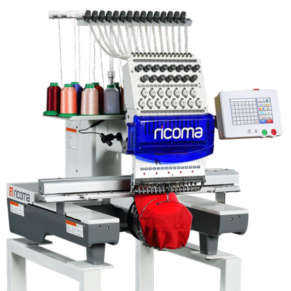 Ricoma RCM-1501TC-7S Одноголовая пятьнадцатиигольная вышивальная машина 