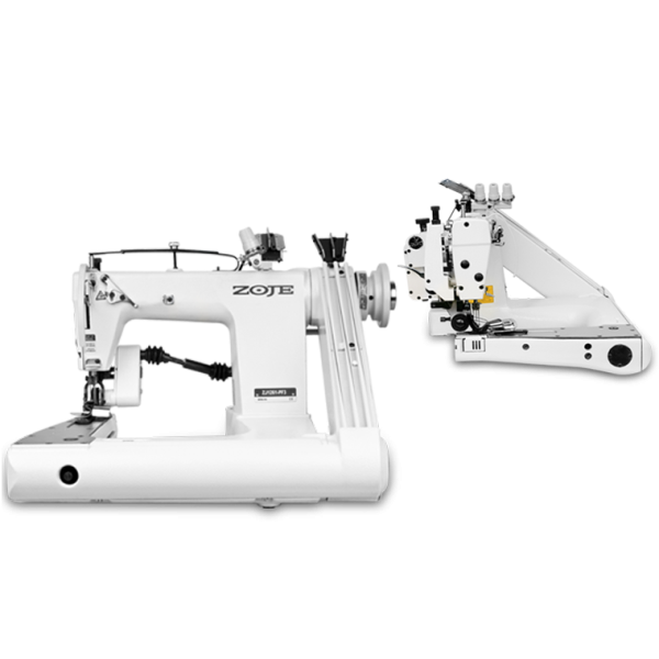 Zoje ZJ1261H Трехигольная машина с рукавной платформой