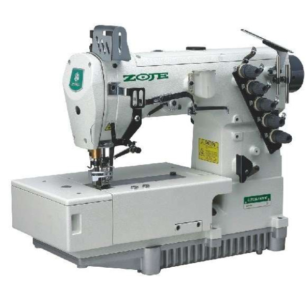 Zoje ZJ2500-156M-BD Трехигольная плоскошовная машина с плоской платформой и прямым приводом