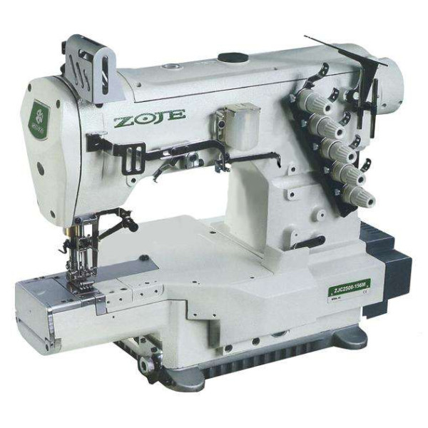 Zoje ZJC2500-156M Трехигольная пятиниточная машина с цилиндрической платформой