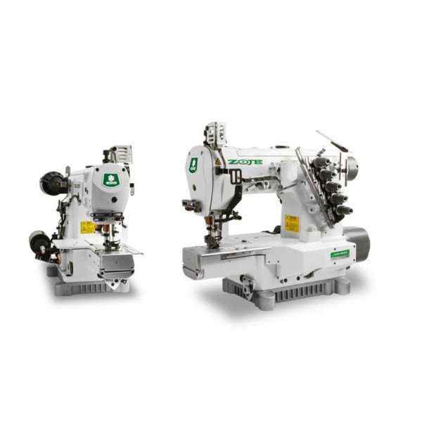 Zoje ZJC2503-156M  Трехигольная пятиниточная машина с цилиндрической платформой