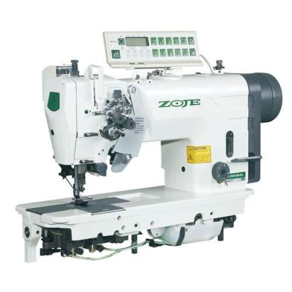 Zoje ZJ2875-BD-D3/PF Двухигольная машина челночного стежка с увеличенными челноками и автоматикой