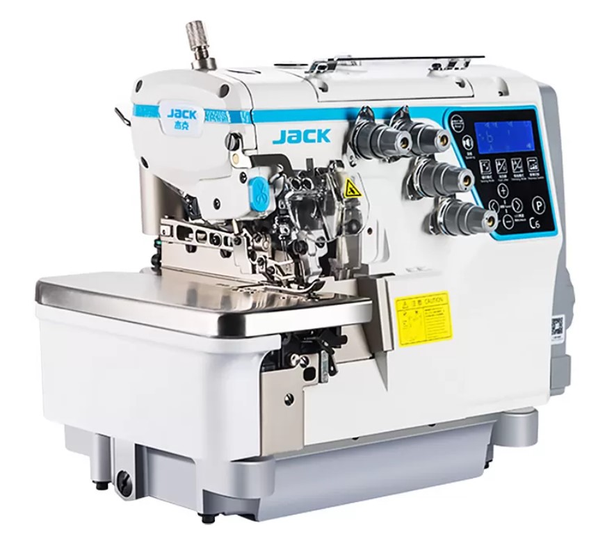 Jack C6-4-M03/333 4-х ниточный промышленный оверлок полностью